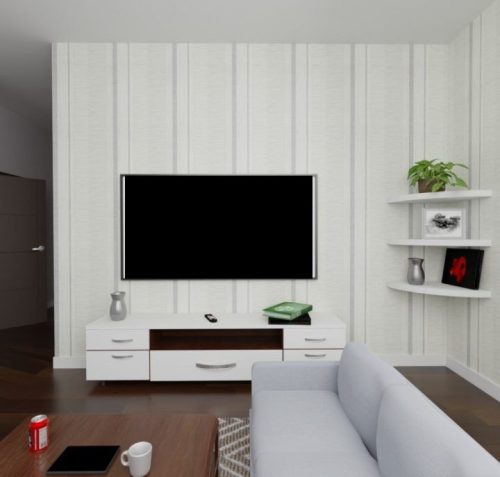 Modern Stripe - Szürke csíkos tapéta