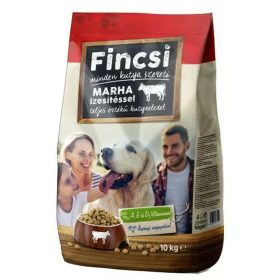 Fincsi Kutyaeledel marhás ízesítéssel 10 kg