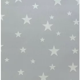 Starry Dreams - Ezüst alapon fehér csillagok
