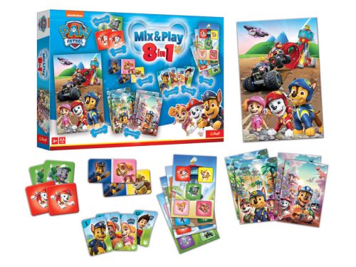 Társasjáték 8in1 Mancs Őrjárat