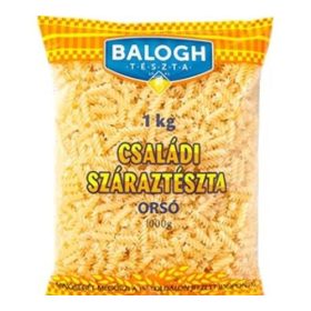 Balogh családi tojásnélküli száraztészta - Orsó 1kg