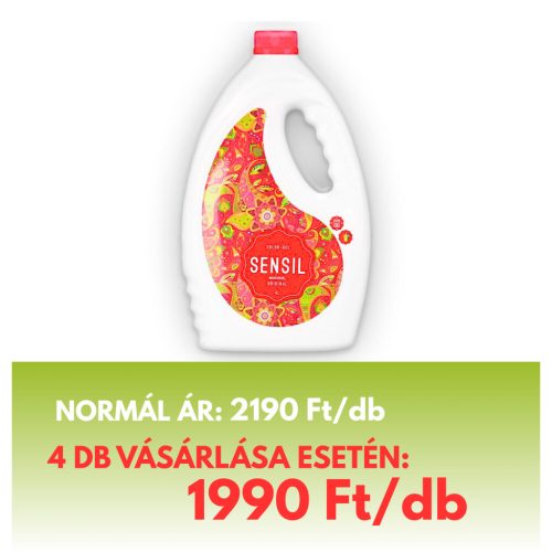 Sensil Mosógél 4 liter - Original 