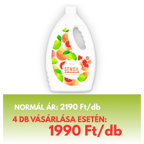 Sensil Mosógél 4 liter - Fresh Guava