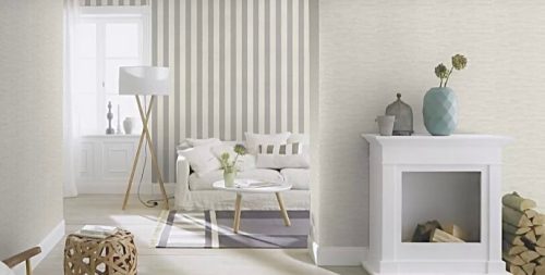 Elegant Lines - Barna csíkos tapéta