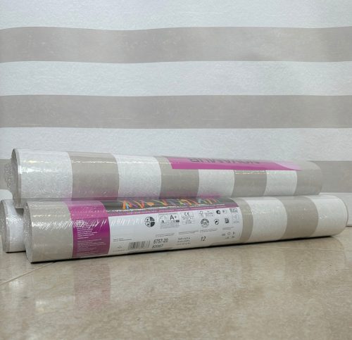 Elegant Lines - Barna csíkos tapéta