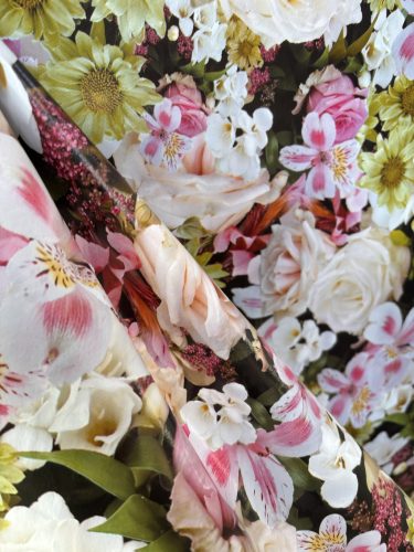 Viaszos vászon terítő 318 - Virágok