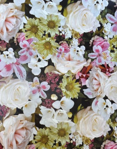 Viaszos vászon terítő 318 - Virágok