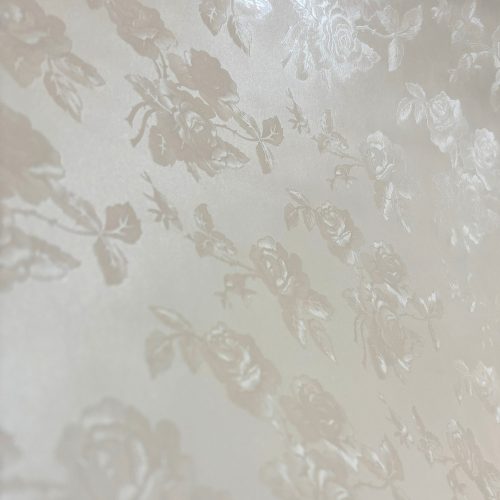 Viaszos vászon terítő 396 - Bézs alapon rózsák