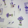 Viaszos vászon terítő 402 - Levendula