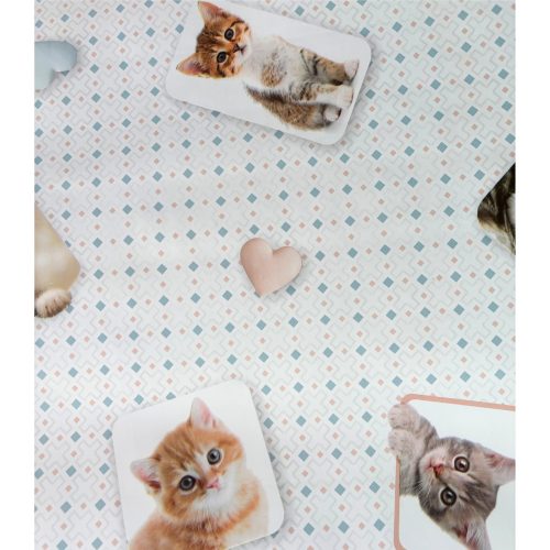 Viaszos vászon terítő 410 - Cicák