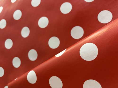 Viaszos vászon terítő 23 - Pöttyös