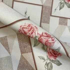 Viaszos vászon terítő 173 - Rózsaszál