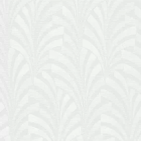 White Phoenix - Fehér alapon absztrakt mintás tapéta