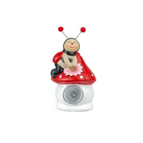   Modee Lighting LED Szolár Napelemes Dekor Kerti Lámpa - Katica (Piros)