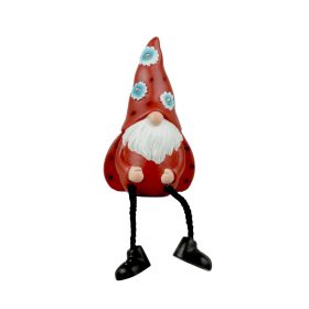   Modee Lighting LED Szolár Napelemes Dekor Kerti Lámpa - Manó (Piros)