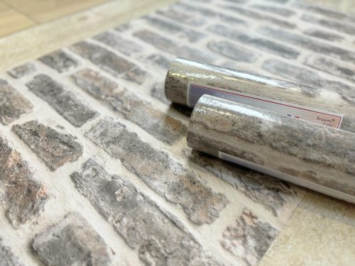 Whitewashed Brick - Téglamintás tapéta