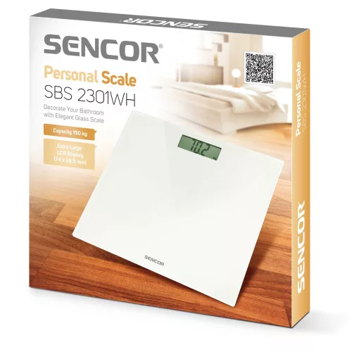 Sencor Személymérleg SBS 2301 WH